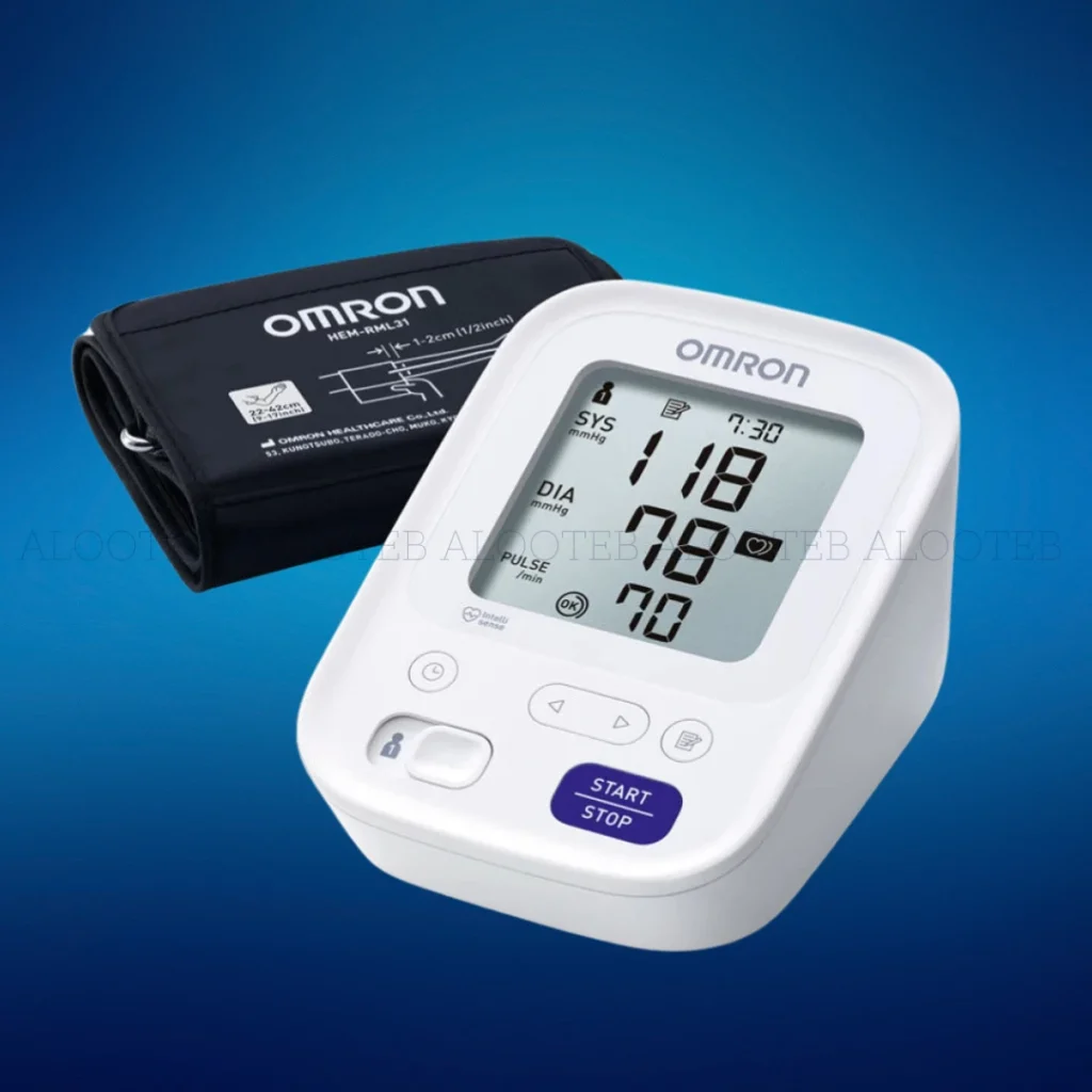 خرید فشارسنج بازویی Omron M3 - فروشگاه الو طب