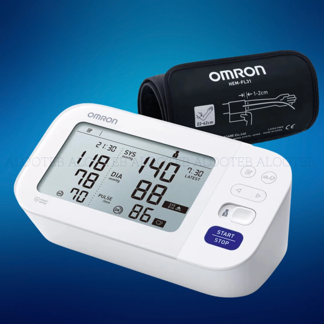 خرید فشارسنج بازویی Omron مدل M6 Comfort - فروشگاه الو طب