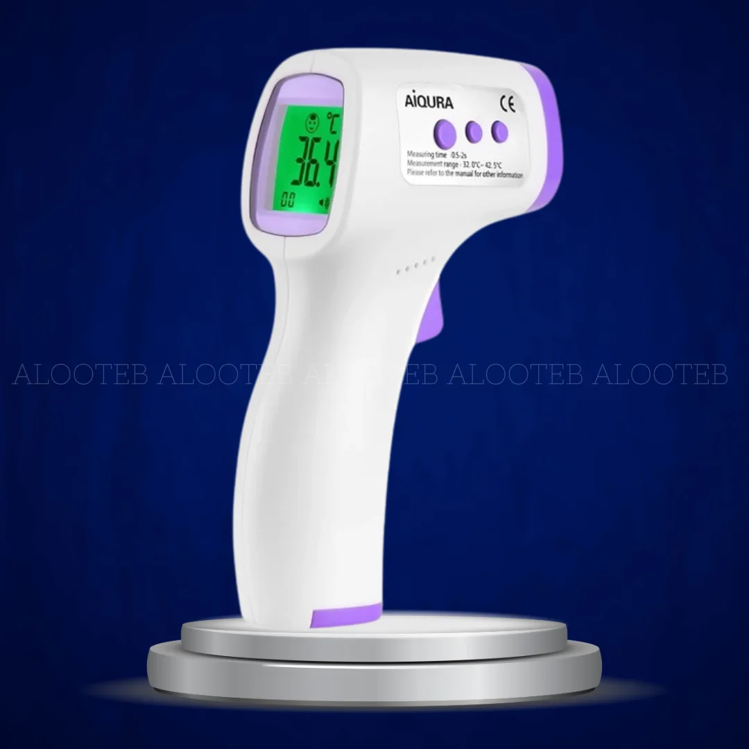 تب سنج دیجیتالی تفنگی لیزری Aique مدل HL-E31 - فروشگاه الو طب