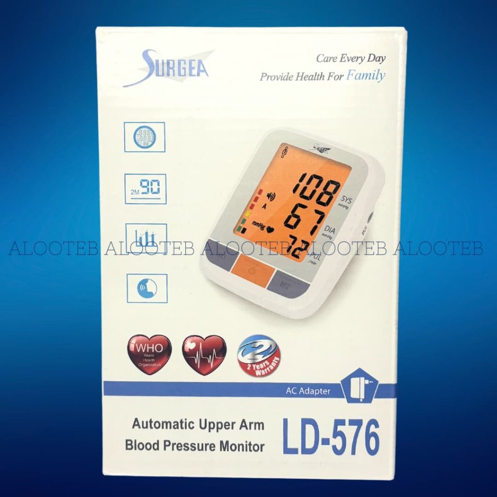 خرید فشارسنج بازویی سخنگو سرجیا LD-576 Surgea + آداپتور - الوطب