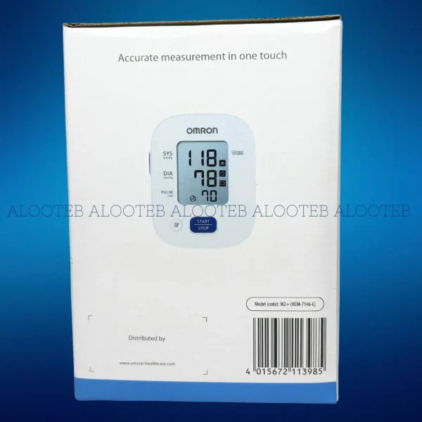 خرید خرید فشارسنج بازویی امرون M2+ پلاس - فروشگاه الو طب