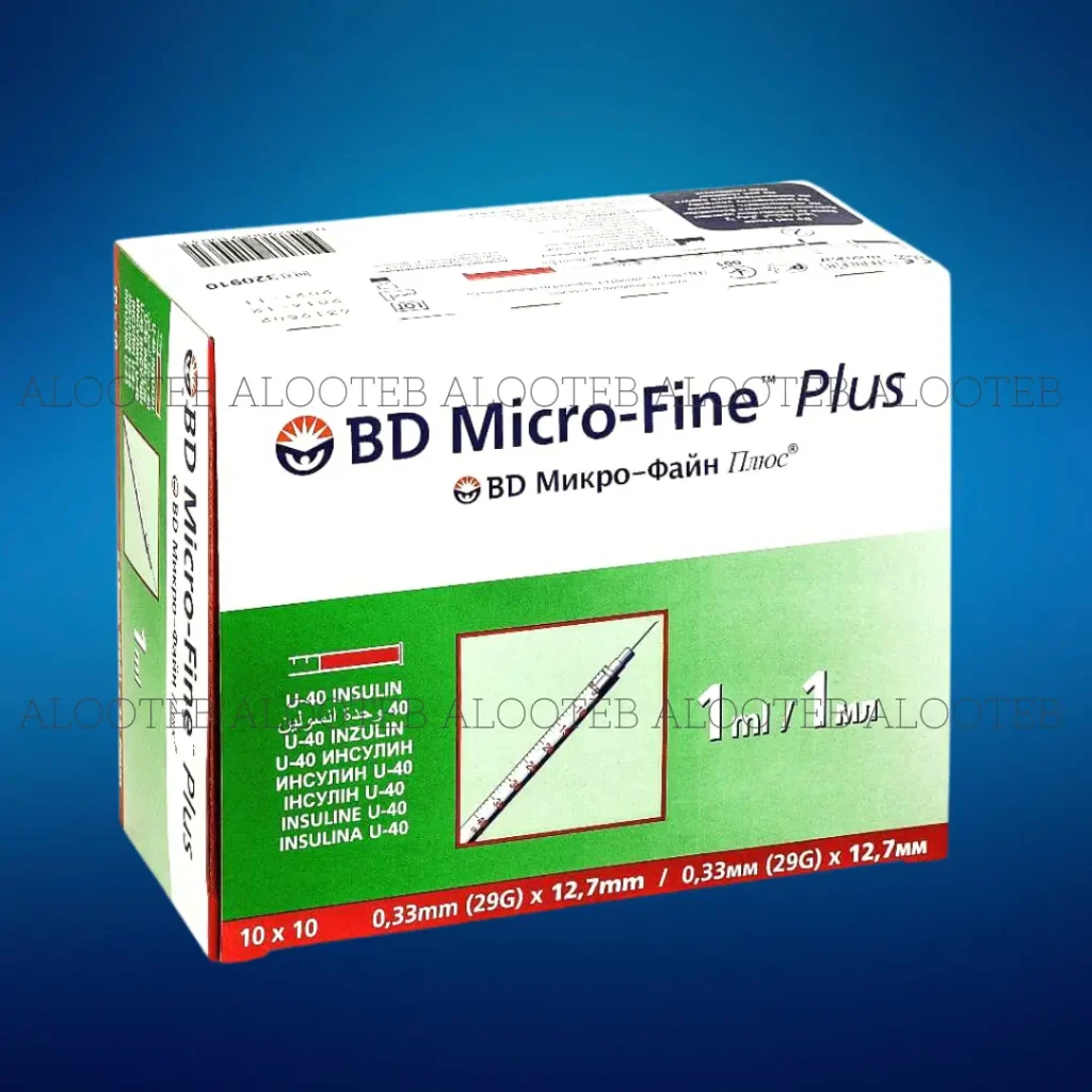 خرید سرنگ انسولین بی دی (BD) - فروشگاه الو طب