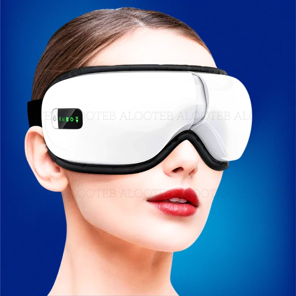 خرید عینک ماساژور چشم بلوتوث دار EYE CARE مدل INTELLIGENT - الو طب