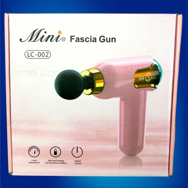 خرید ماساژور تفنگی Mini Fascia Gun مدل LC-002 - فروشگاه الو طب