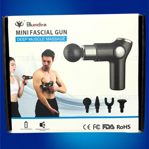 خرید ماساژور تفنگی بلو ایدیا مدل MINI FASCIAL GUN - فروشگاه الوطب
