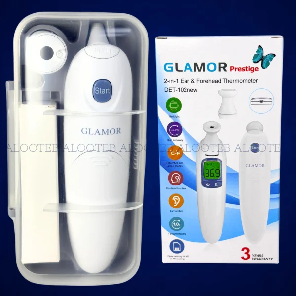 خرید تب سنج دیجیتال گلامور مدل DET-102 NEW - الو طب