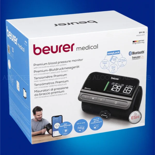 خرید فشارسنج بازویی دیجیتال بیورر مدل BM81 - فروشگاه الو طب