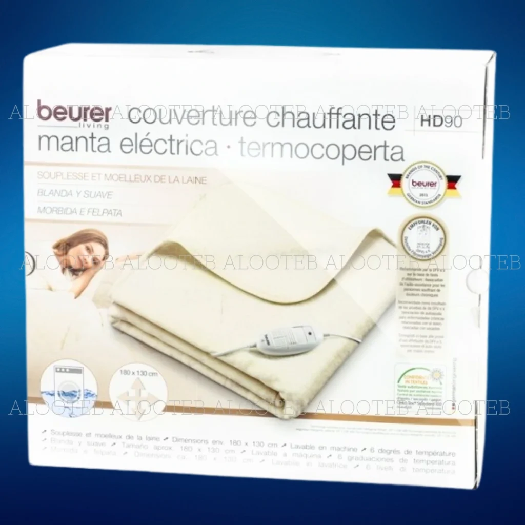 خرید پتو برقی زمستانی بیورر مدل HD90 - فروشگاه الو طب