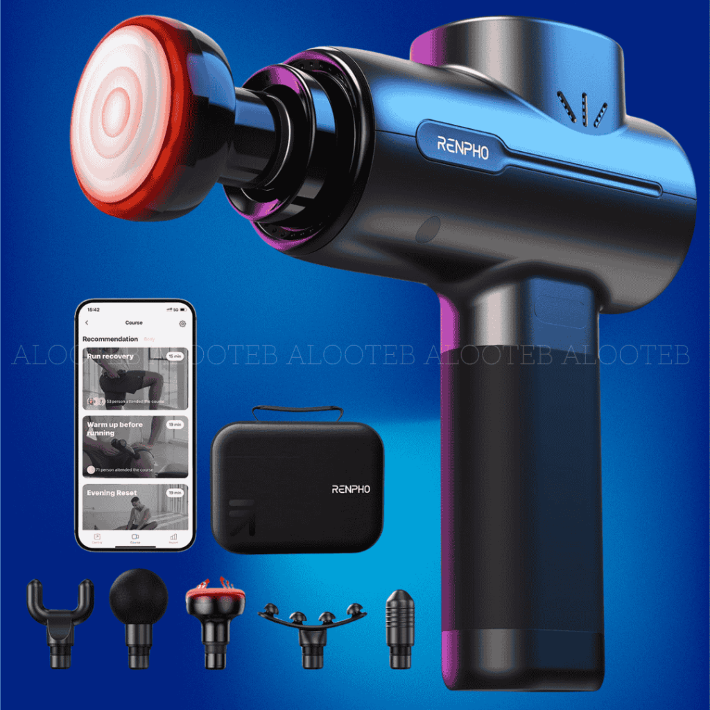 خرید ماساژور تفنگی رنفو RENPHO Active+ Thermal 2024 - فروشگاه الو طب