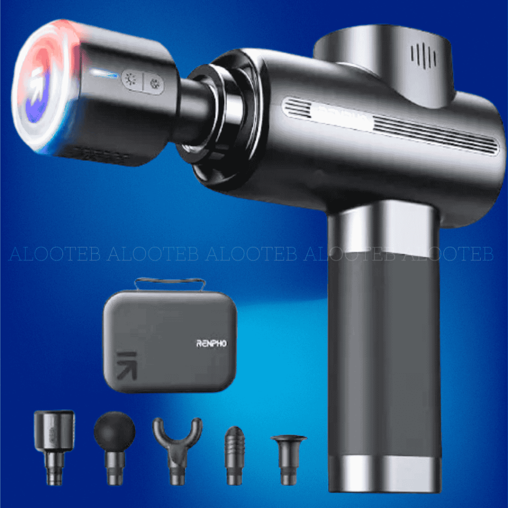 خرید ماساژور تفنگی رنفو مدل RENPHO R3 Active Thermal - فروشگاه الو طب