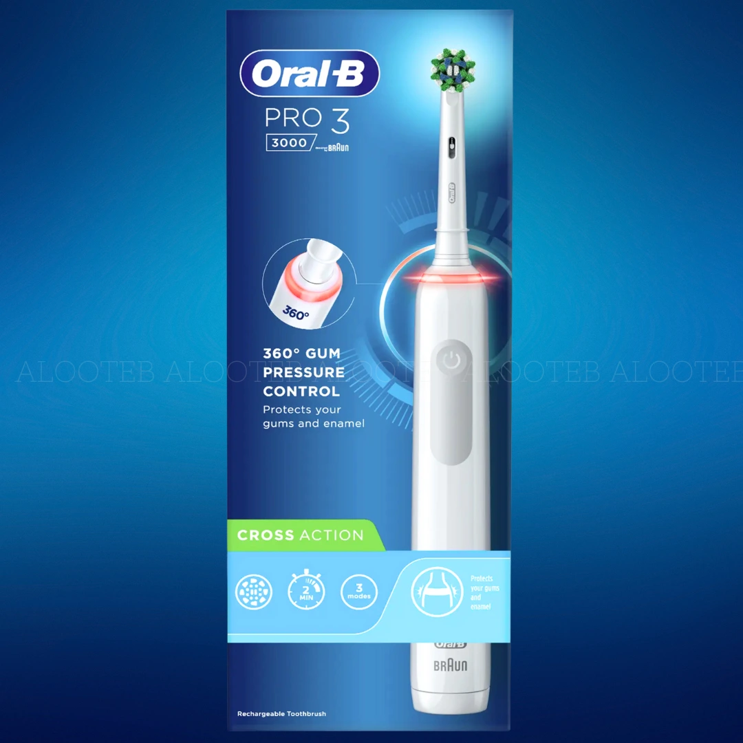 خرید مسواک برقی اورال-بی مدل Pro3 3000 - فروشگاه الو طب
