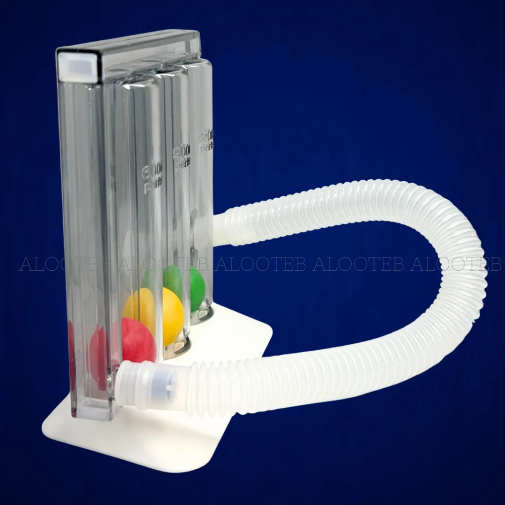خرید اسپیرومتری تشویقی ۳ توپ ایتالیایی 1200 - فروشگاه الو طب